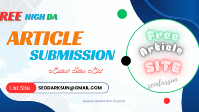 free article submission sites