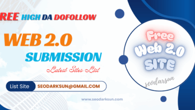 Free Web 2.0 Submission List