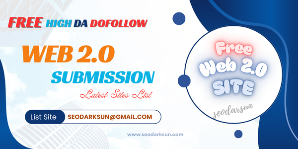 Free Web 2.0 Submission List