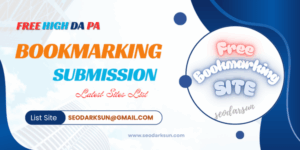 Free Bookmarking Submission Sites