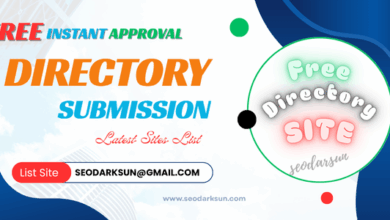 Free Instant Approval Directory Submission Sites