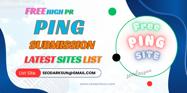 Free Ping Submission Sites