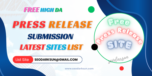Free Press Release Submission Sites