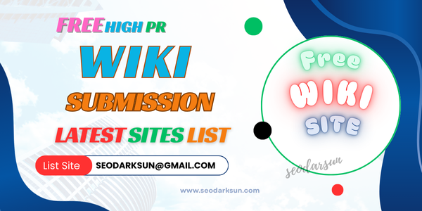 Free Wiki Submission Sites